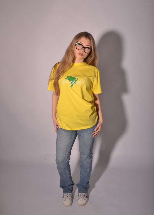Souljahh Brasiliano Yellow T-Shirt