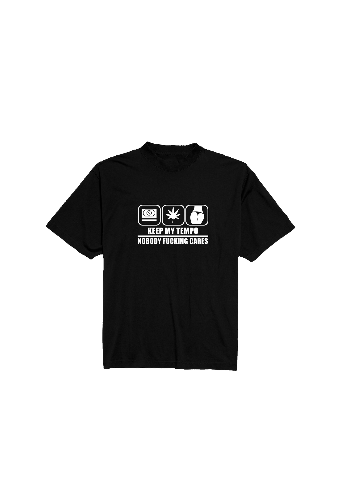 Keep My Tempo Tee (black)