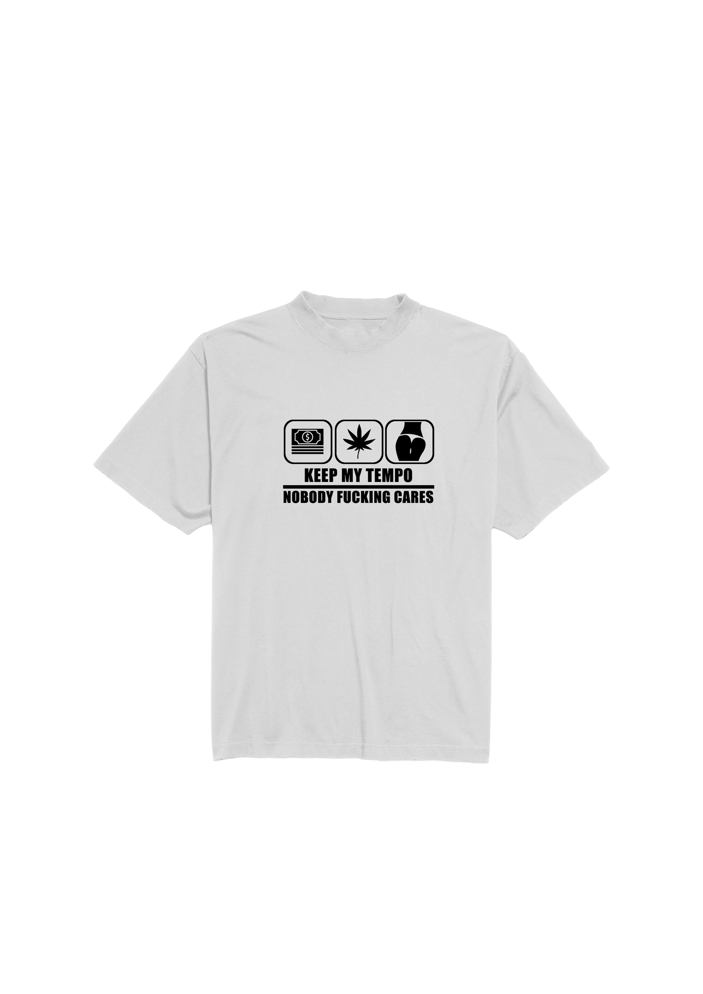 Keep My Tempo Tee (white)
