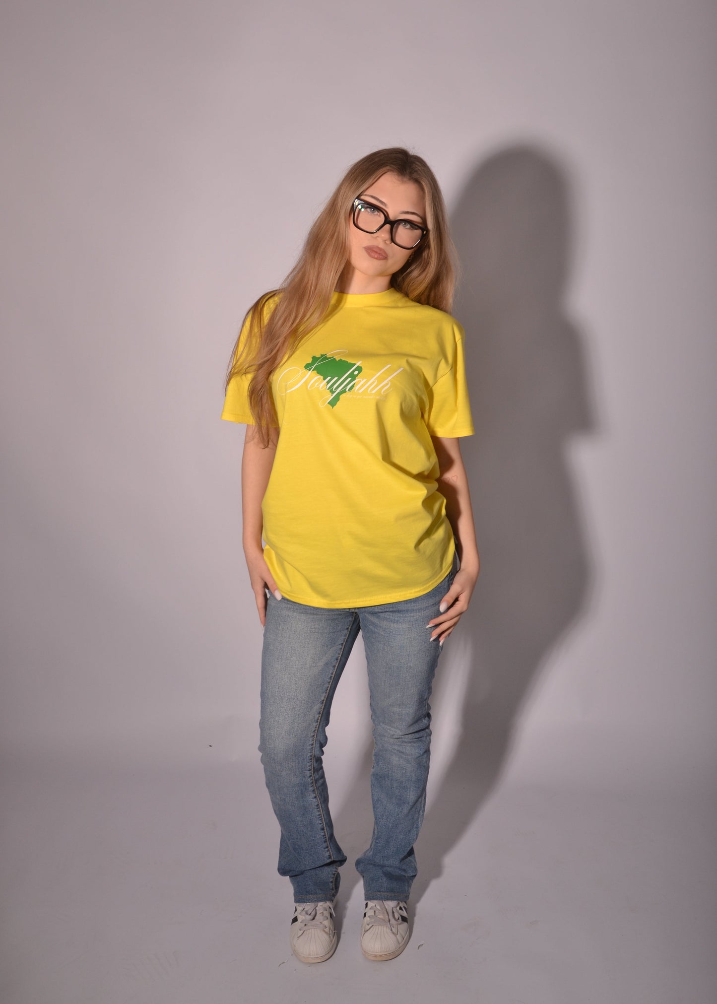 Souljahh Brasiliano Yellow T-Shirt
