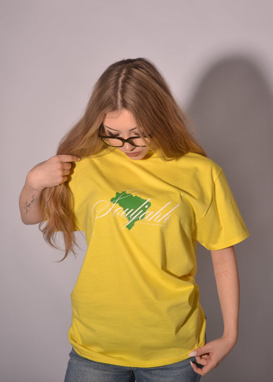 Souljahh Brasiliano Yellow T-Shirt