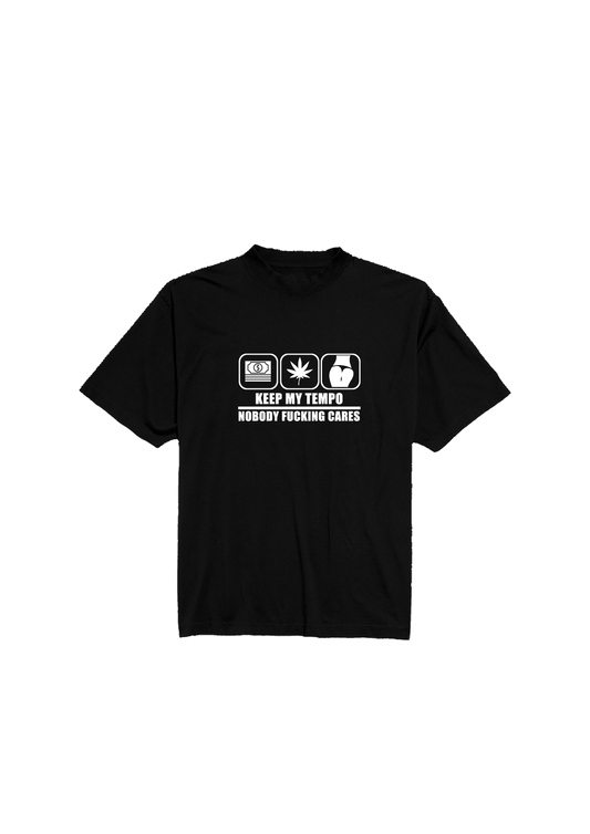 Keep My Tempo Tee (black)