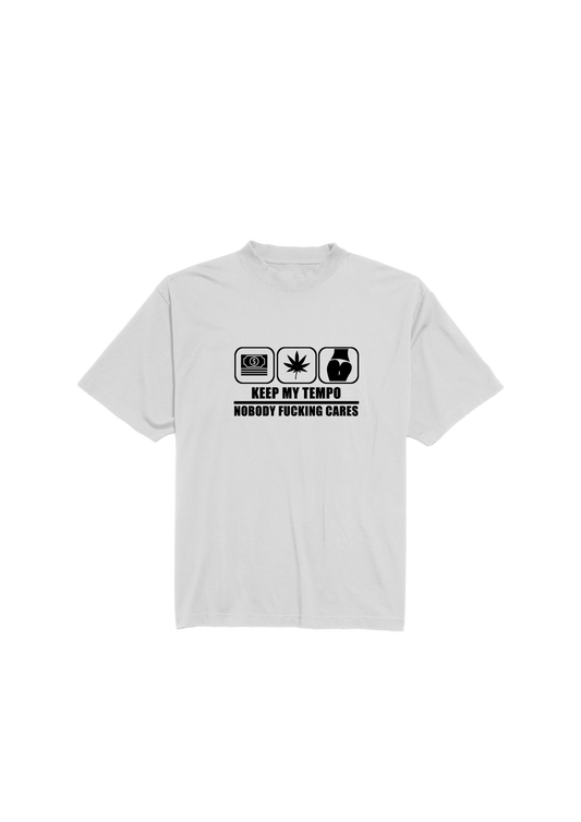 Keep My Tempo Tee (white)
