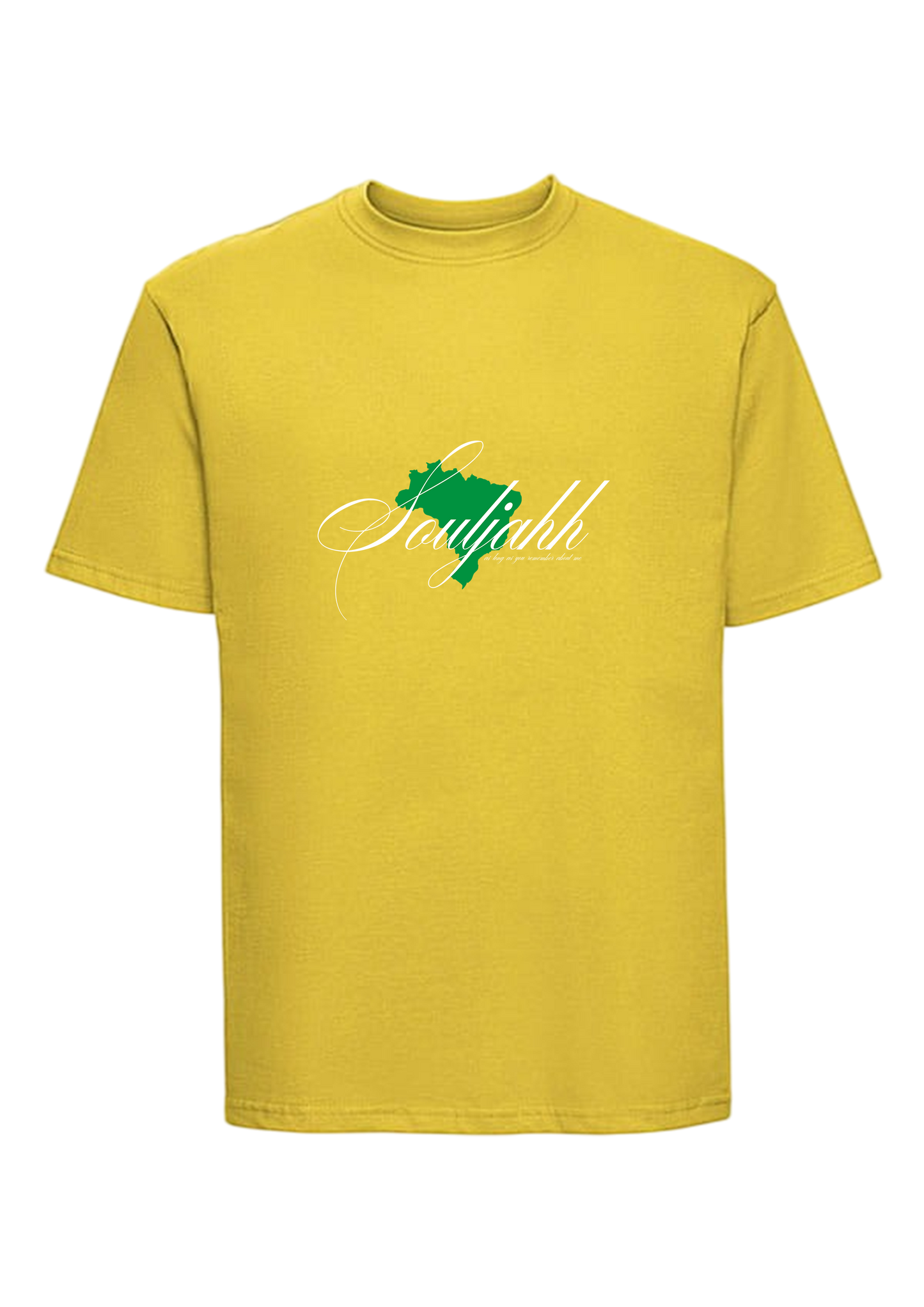 Souljahh Brasiliano Yellow T-Shirt